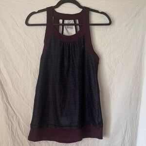 Head Women's Tank Top - Burgundy and Black